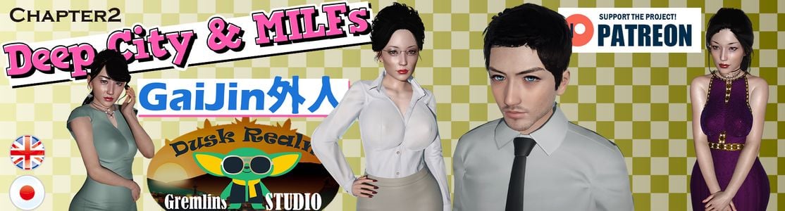 Deep City & MILFs Gaijin adult sex game
