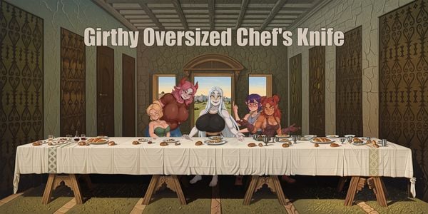 Girthy Oversized Chef's Knife adult sex game