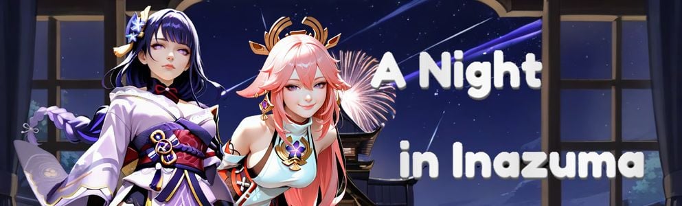 A Night In Inazuma adult sex game
