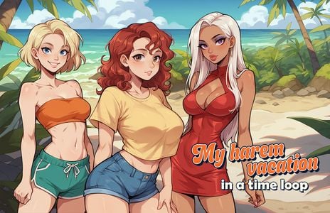 My Harem Vacation in a Time Loop adult sex game