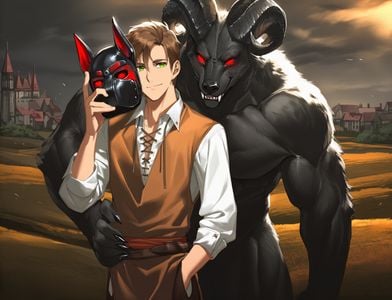 The Black Mask of Cernunnos adult sex game