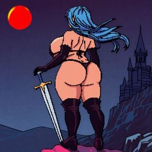 Chainmail Bikini Squadron adult sex game