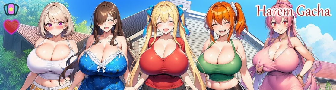Harem Gacha jogos pornôs adultos