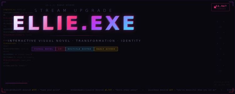 Stream Upgrade: Ellie.exe adult sex game