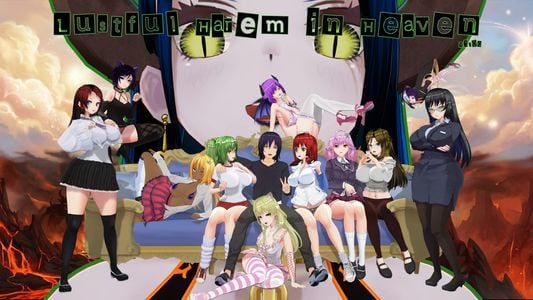 Lustful Harem in Heaven adult sex game