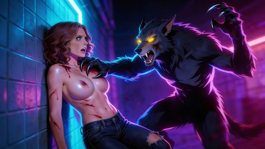 Neon Hunter Samael's Soldier adult sex game