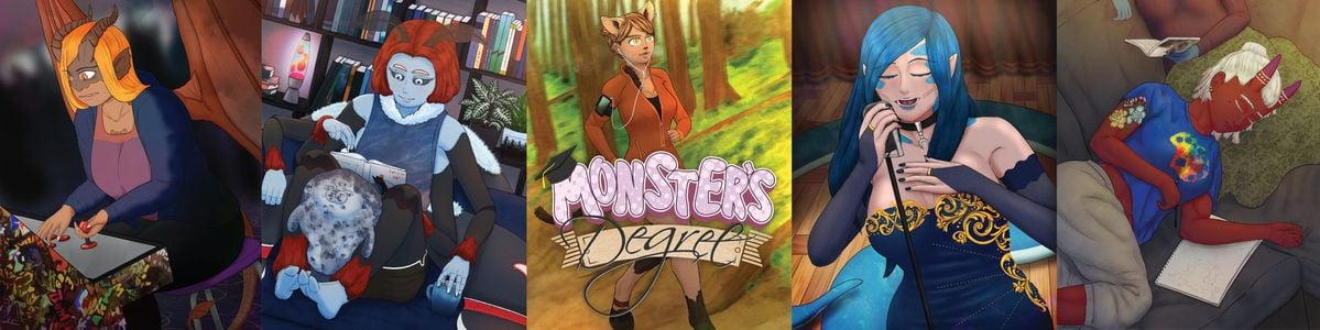 Monster's Degree adult sex game