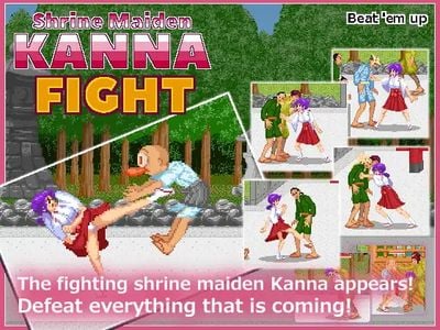Shrine Maiden Kanna's Meatheaded ExorFist Record adult sex game