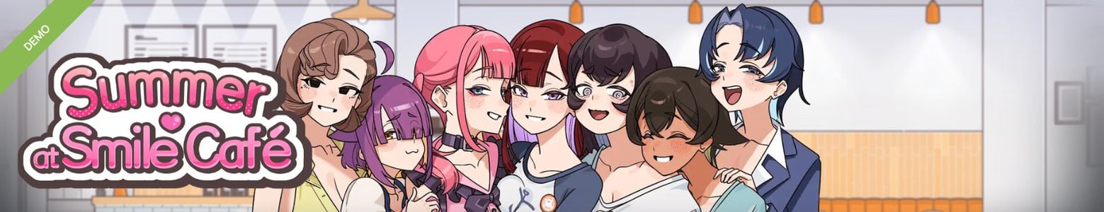 Summer at Smile Café adult sex game