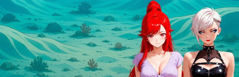 Futanari Mermaids adult sex game