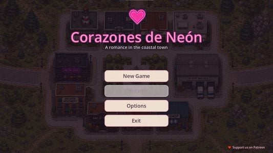 Corazones de Neón adult sex game