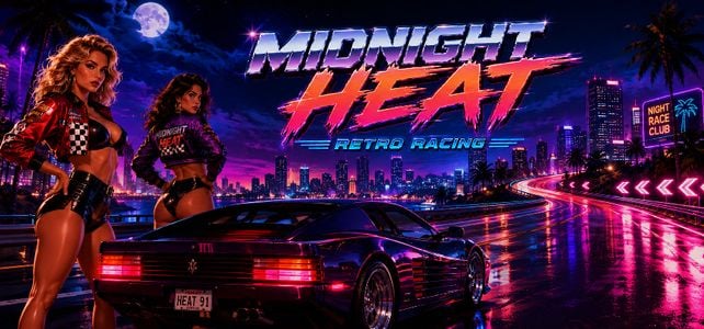 Midnight Heat: Retro Racing adult sex game
