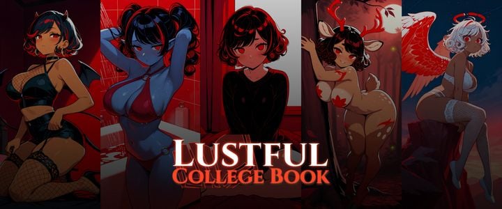 Lustful College Book adult sex game