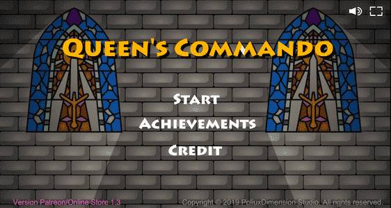 Queen's Commando (Nudity Cheat Version) adult sex game