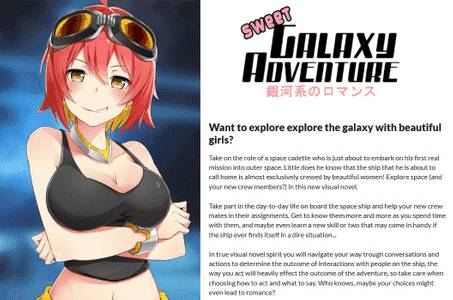 Sweet Galaxy Adventure jogos pornôs adultos