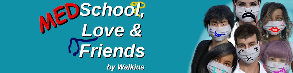 Medschool, Love and Friends sex spil for voksne