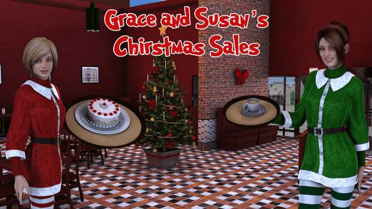Grace and Susan Christmas Sale adult sex game