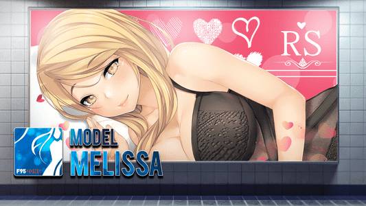 Model Melissa adult sex game