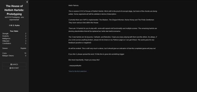 The House of Hellish Harlots adult sex game