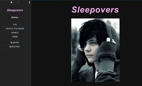 Sleepovers adult sex game