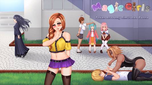 Magic Girls-Token Academy Simulated Battle adult sex game