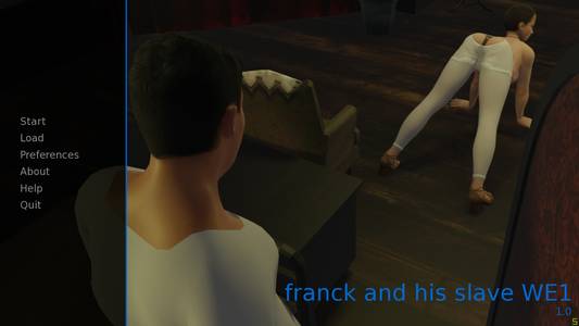Franck and his slave adult sex game