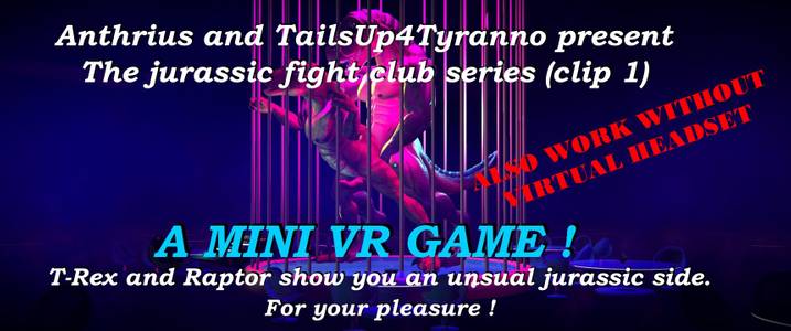 The Jurassic Fight Club - VR adult sex game