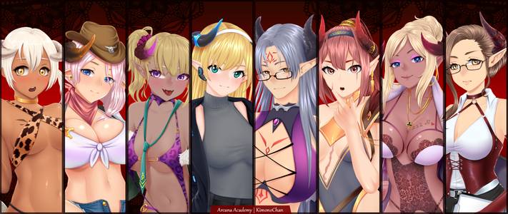 Arcana Academy adult sex game