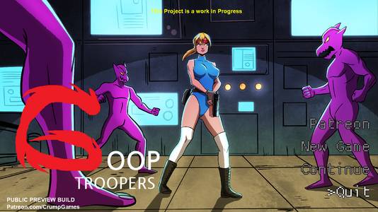 Goop Troopers adult sex game