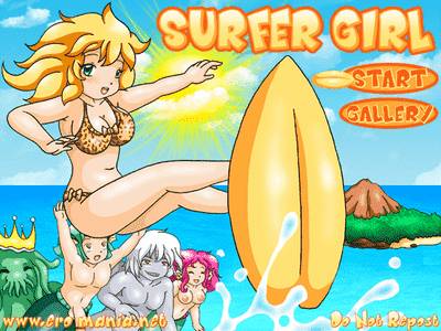 Surfer Girl adult sex game