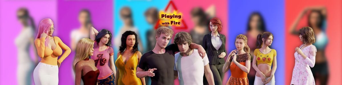 Playing with Fire adult sex game