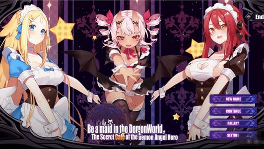 Be a maid in the Demon World - The Secret Cafe of Demon Angel Hero adult sex game