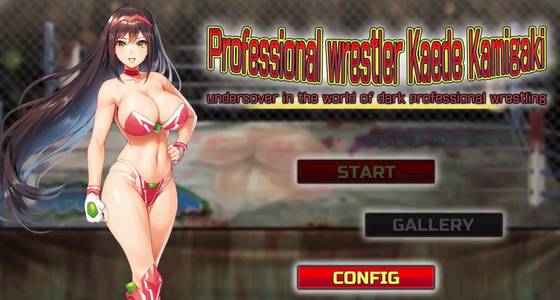 Professional wrestler Kaede Kamigaki - undercover in the world of dark pro wrestling adult sex game