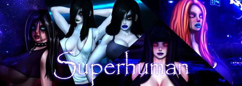 Superhuman adult sex game