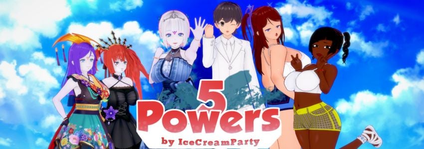 5 Powers adult sex game
