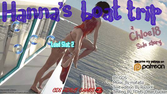 Hanna's Boat Trip adult sex game