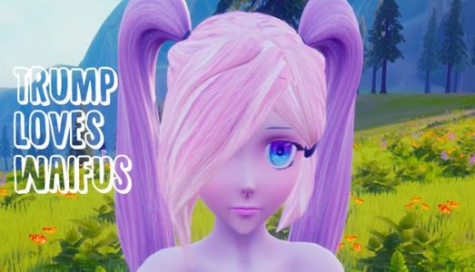 Trump Loves Waifus adult sex game